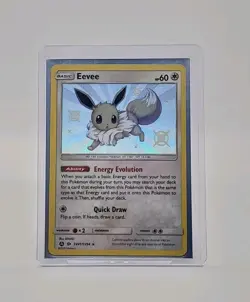 Eevee SHINY HOLO Rare #SV41/SV94 - HIDDEN FATES Pokemon TCG 2019 - Image 5