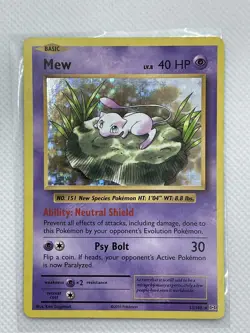 Mew 53/108 Holo Rare - XY Evolutions - Pokemon TCG 2016 - Image 2