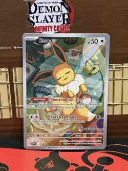 Pokemon Center Eevee #173 Stamped Promo Prismatic Evolutions - Image 1