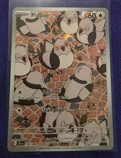 Pidove Black Bolt 148/086 Holo (English) PACK FRESH POKEMON TCG - Image 1