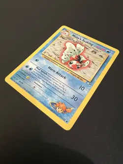 Misty’s Seaking 55/132 Gym Heroes Unlimited 2000 Pokemon Card Uncommon NM - Image 3