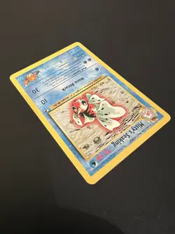 Misty’s Seaking 55/132 Gym Heroes Unlimited 2000 Pokemon Card Uncommon NM - Image 4