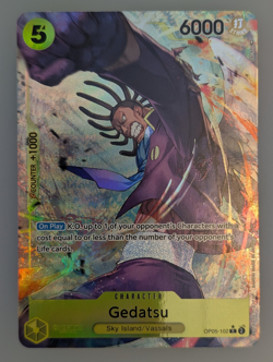 One Piece CCG Gedatsu OP05-102 Awakening of the New Era Rare ALT - Image 1