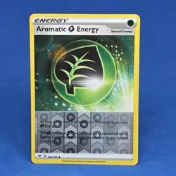 Aromatic Energy Reverse Holo 162/185 Vivid Voltage Pokemon Card Tcg Ccg 2020 - Image 1