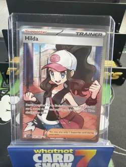 Pokemon Hilda 164/086 SV11W White Flare Trainer Ultra Rare Holo Full Art - Image 1