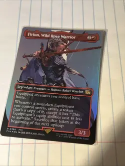 Firion, Wild Rose Warrior (Borderless) Final Fantasy Foil - Image 1