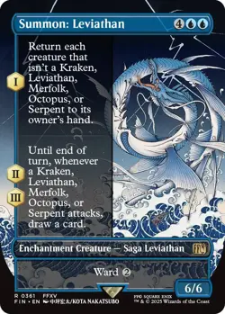 Summon: Leviathan (Borderless) Foil 361 FINAL FANTASY NM EN - Image 1