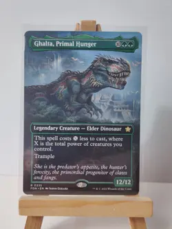 Ghalta, Primal Hunger (Borderless) Foundations Regular NM R 0335 - Image 1
