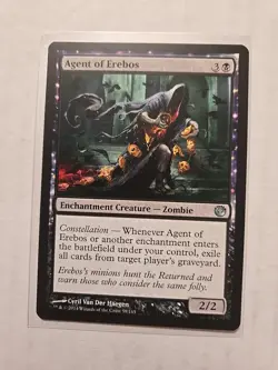 Agent of Erebos - Journey into Nyx - LP - Uncommon - Creature - MTG - Image 1