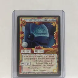 1997 Dragon Ball Z Dr. Weelo Rare Ani-Mayhem CCG Card DBZ Vintage - Image 1