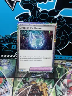 Drops in the Ocean 021/034 Trading Card Game Classic Holo - Image 1