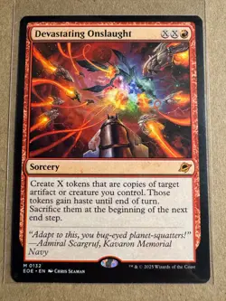 NM Devastating Onslaught, MTG, Edge of Eternities, Magic the Gathering, 132 - Image 1