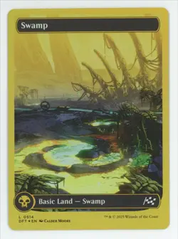 MTG Aetherdrift Swamp (First-Place Foil) #514 Land - Image 1