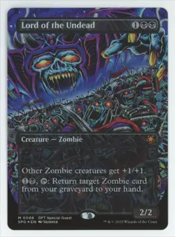 MTG Special Guests Lord of the Undead (Borderless) #88 FOIL Mythic - Image 1