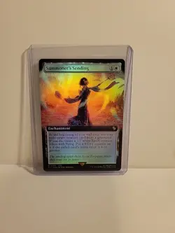 Summoner's Sending (Extended Art) -Foil Near Mint MTG Commander: FINAL FANTASY - Image 1