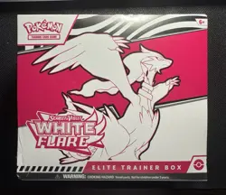 Pokemon Scarlet Violet White Flare Elite Trainer Box (ETB) New Sealed - Tear - Image 2