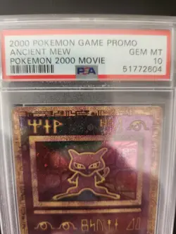 Pokemon TCG Ancient Mew Holo Rare PSA 10, 2000 Movie Promo - Image 3