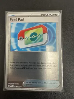 Pokemon TCG x4 Regular Pokepad + 1 Holo Pokemon Cards Perfect Order NM 081/088 - Image 2