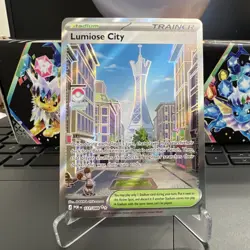 Pokemon Lumiose City 111/088 Trainer Stadium Full Art Holo 2026 Perfect Order - Image 1