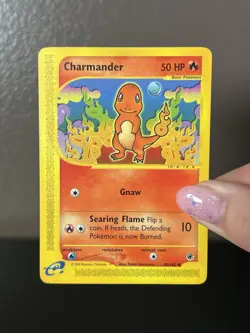 Pokemon Charmander 98/165 Expedition LP 2002 WotC Vintage E-Reader Card Regular - Image 3