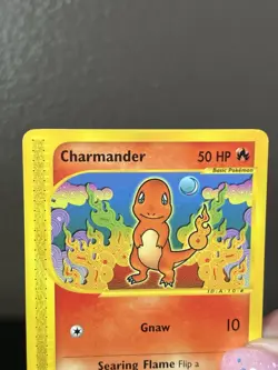 Pokemon Charmander 98/165 Expedition LP 2002 WotC Vintage E-Reader Card Regular - Image 4