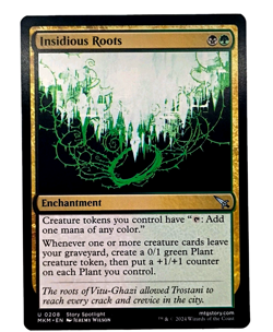 Insidious Roots 0208-Murders at Karlov Manor MTG-Regular Uncommon-Magic 2024 NM - Image 1