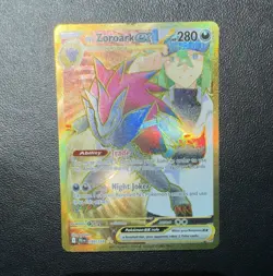 Pokemon N's Zoroark ex 189/159 Journey Together Hyper Rare Holo- see description - Image 1