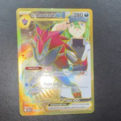 Pokemon N's Zoroark ex 189/159 Journey Together Hyper Rare Holo- see description - Image 4