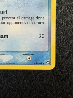 Spheal 65/108 EX Power Keepers Pokemon Card - Image 4