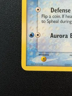 Spheal 65/108 EX Power Keepers Pokemon Card - Image 5