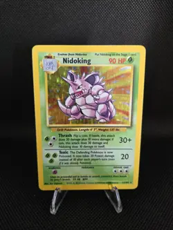 Pokemon TCG - NIDOKING - 11/102 - HOLO - RARE - UNLIMITED - BASE SET (1999) - Image 1