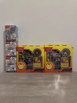 Pokemon TCG Journey Together Prismatic Evolutions Box 2026 Pokemon Day - Image 1