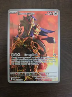 Zamazenta 201/182 - Illustration Rare Destined Rivals - Pokemon TCG NM/M - Image 1