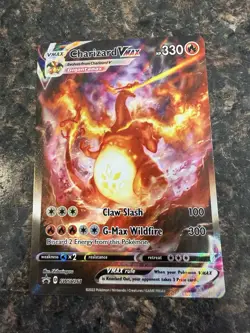 Pokemon TCG Charizard VMAX SWSH261 Black Star Promo Holo Sword And Shield - Image 1