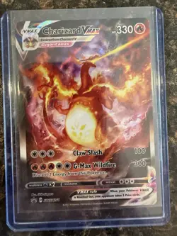 Pokemon TCG Charizard VMAX SWSH261 Black Star Promo Holo Sword And Shield - Image 3