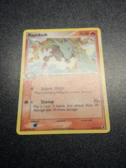 Rapidash 52/113 EX Delta Species Vintage Pokemon LP - Image 2
