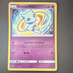 The Pokemon Company Shining Mew Shining Legends Shiny Holo Rare 40/73 30 HP - Image 1