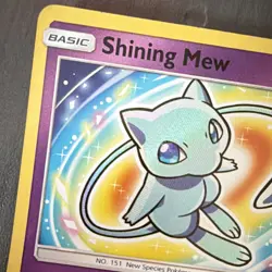 The Pokemon Company Shining Mew Shining Legends Shiny Holo Rare 40/73 30 HP - Image 2