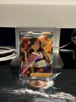 Furisode Girl 190/195 Pokemon Silver Tempest Ultra Rare Full Art NM - Image 1