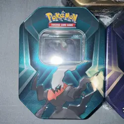 Pokemon TCG Triple Whammy Tyranitar, Darkrai, Slaking Tins (6 Sealed Tins) - Image 2