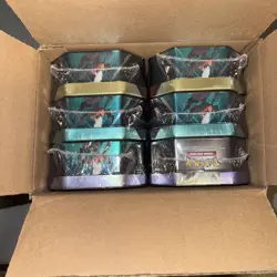 Pokemon TCG Triple Whammy Tyranitar, Darkrai, Slaking Tins (6 Sealed Tins) - Image 5