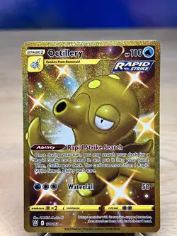 Battle Styles Octillery 178/163 Secret Rare Pokemon NM/M - Image 1