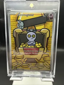 Gimmighoul 198/182 Paradox Rift Illustration Rare NM Pokemon TCG - Image 1