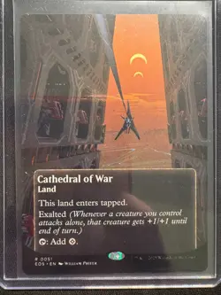 Cathedral of War (0051) (Borderless) - NON-FOIL - NM - MTG - EOS - Image 1