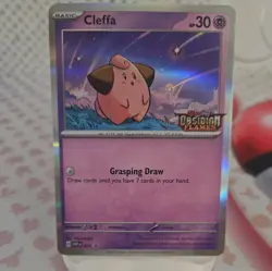 Pokemon TCG - Cleffa SVP 037 - Obsidian Flames Black Star Promo Stamped svp 037 - Image 1