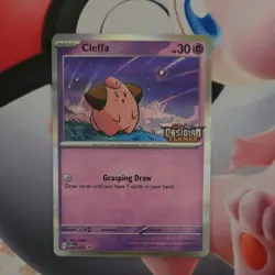 Pokemon TCG - Cleffa SVP 037 - Obsidian Flames Black Star Promo Stamped svp 037 - Image 3