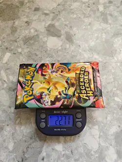 HEAVY! 22.71g Pokemon TCG Ascended Heroes Booster Pack (SEALED) god packU - Image 1