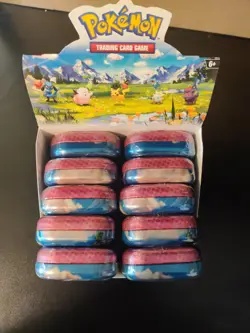 10x Pokemon TCG Ascended Heroes Mini Tins Sealed - With Display Case (Sealed) - Image 5