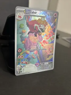 Pokemon TCG Crocalor Scarlet & Violet Paldea Evolved 202/193 Illustration - Image 2