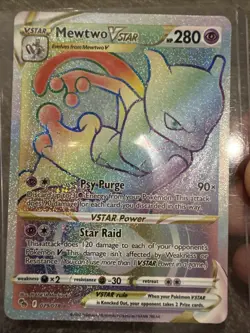 Mewtwo VSTAR (Secret) 079/078 Pokemon GO Holo - Image 1
